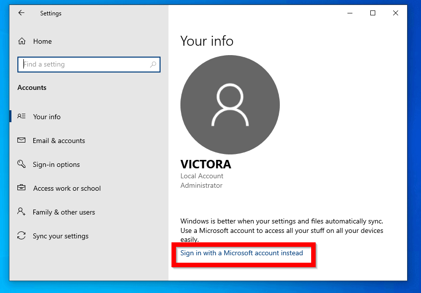 How to sign in to windows 10 with a microsoft account itechguides