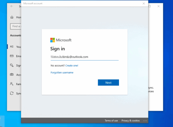 how to sign out of microsoft account