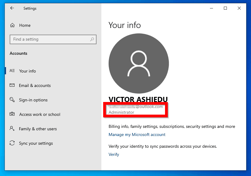 sign in for microsoft account