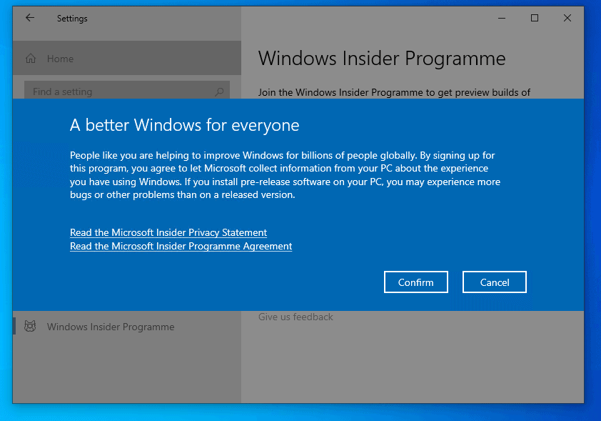 Join Windows Insider Program How to Join Windows Insider Program