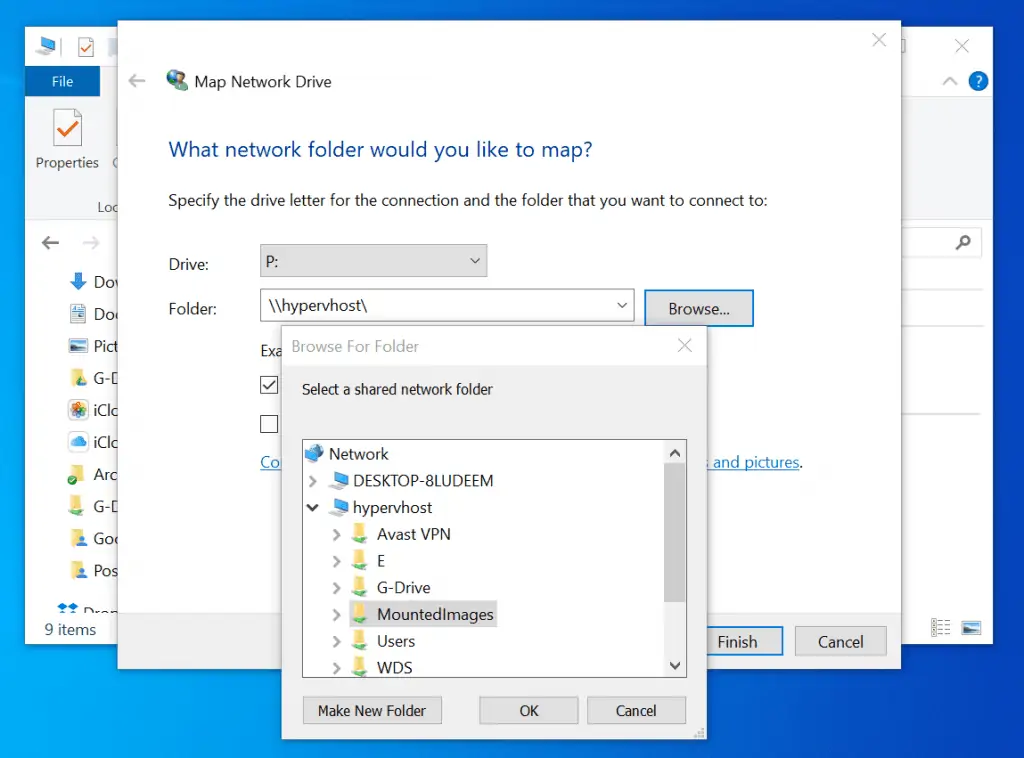How to Map Network Drive on Windows 10 from File Explorer