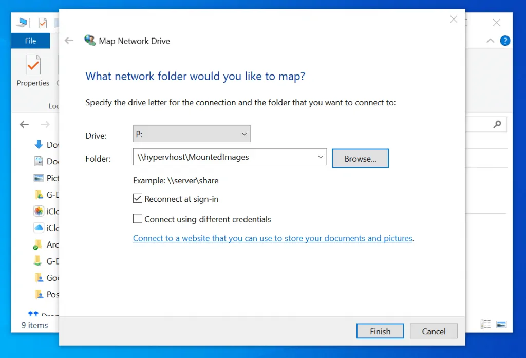 How to Map Network Drive on Windows 10 from File Explorer