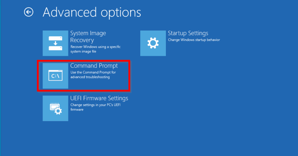 windows server 2016 won't boot after update