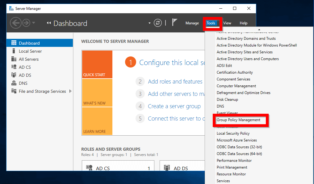 Steps to Map Network Drive with Group Policy