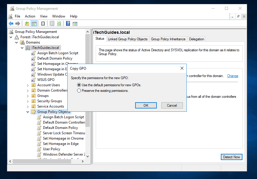 Create a Group Policy Object (GPO)