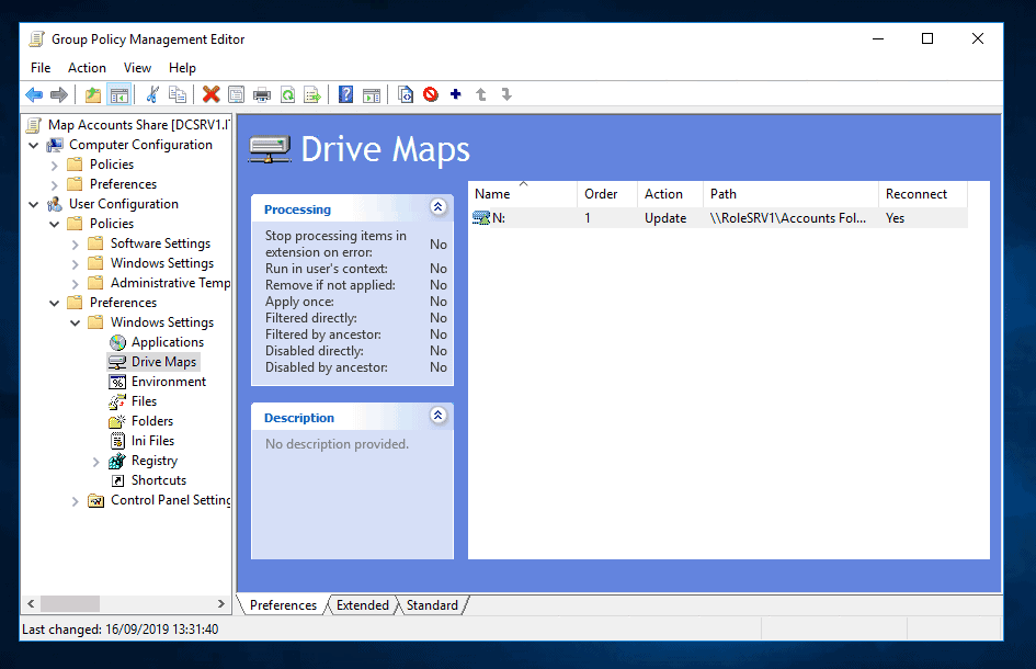 How to Map Network Drive in Windows 10 with Group Policy Itechguides