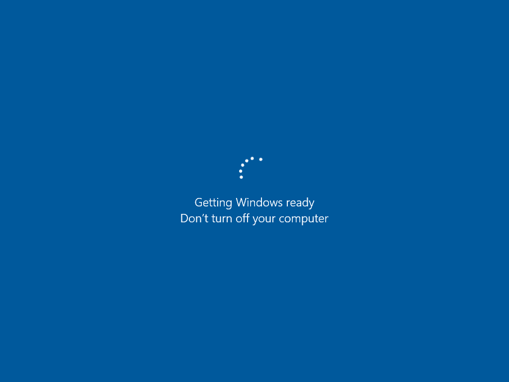 windows server 2016 boot black screen