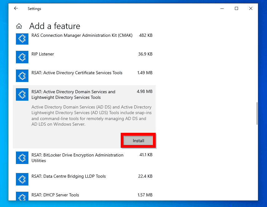 Comment installer RSAT dans Windows 10 (3 méthodes)