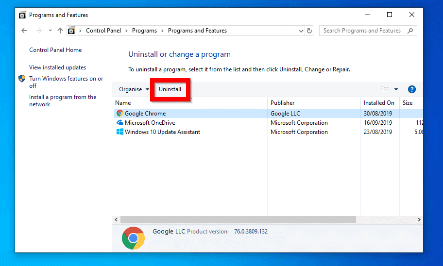 How to Uninstall a Program on Windows 10 (3 Methods) - Itechguides