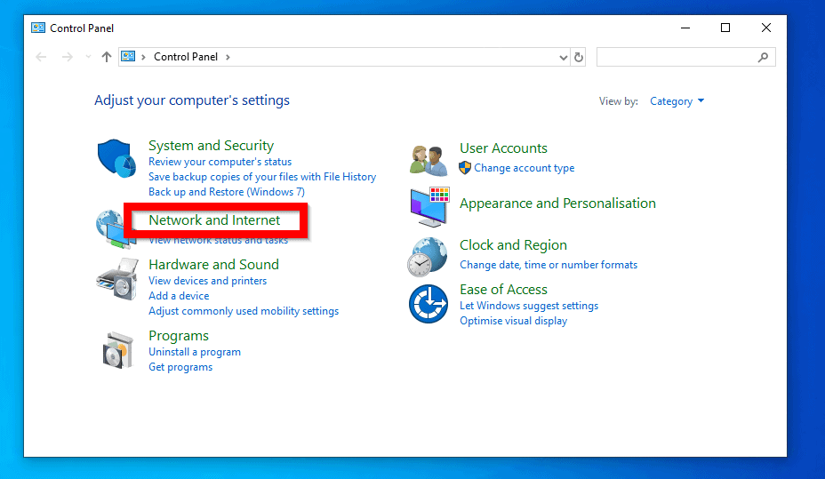 How to Find IP Address on Windows 10 from Network and Sharing Center 