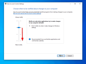 How to Turn Off User Account Control (UAC) in Windows 10