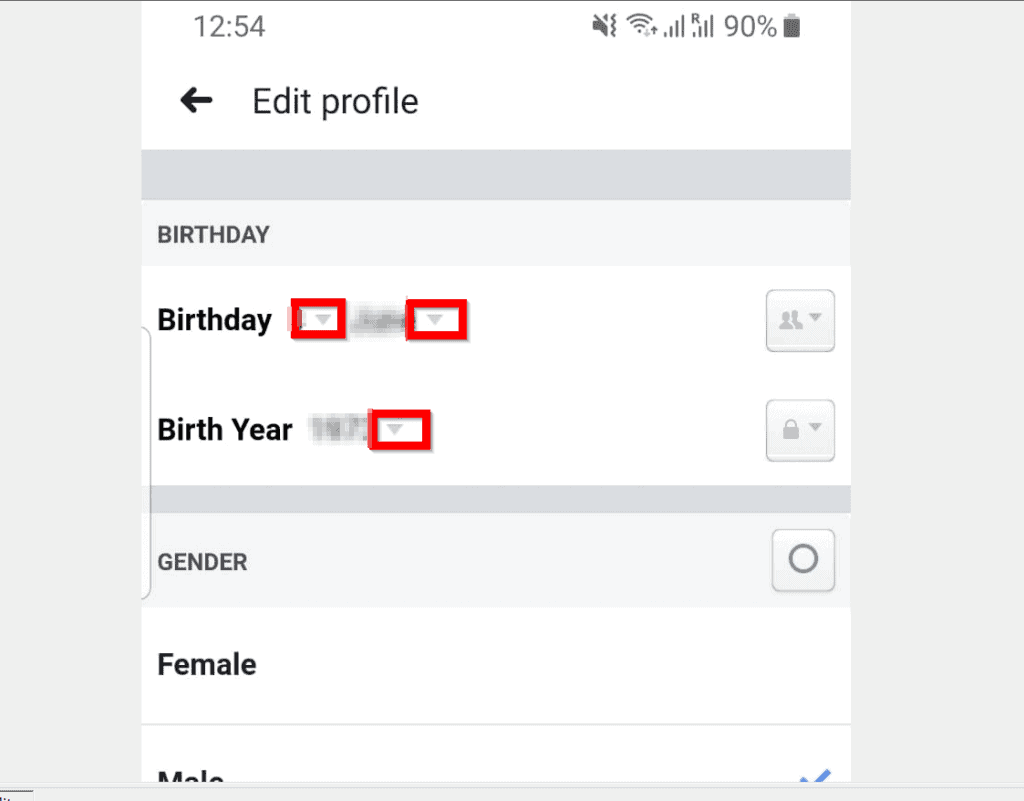 How to Change Age on Facebook from Facebook App