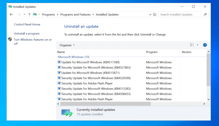 How to Check Windows 10 Update History (3 Methods)