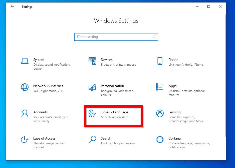 Steps to Fix Cortana Search not Working