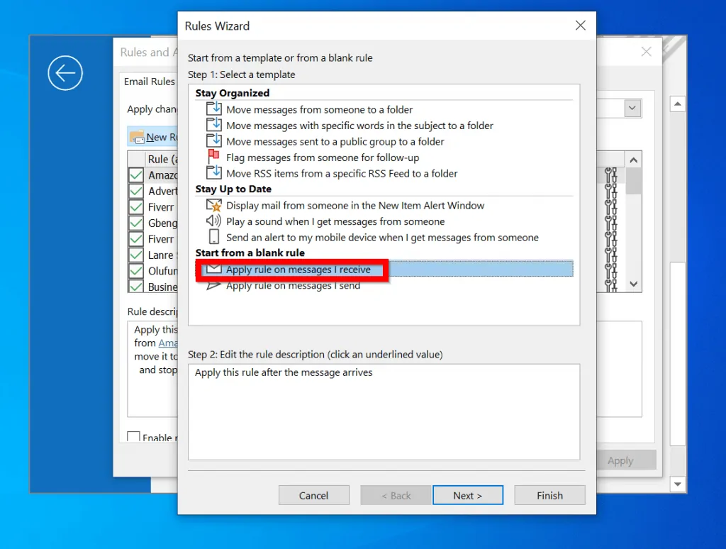 How to Setup Outlook Automatic Message Reply - Itechguides