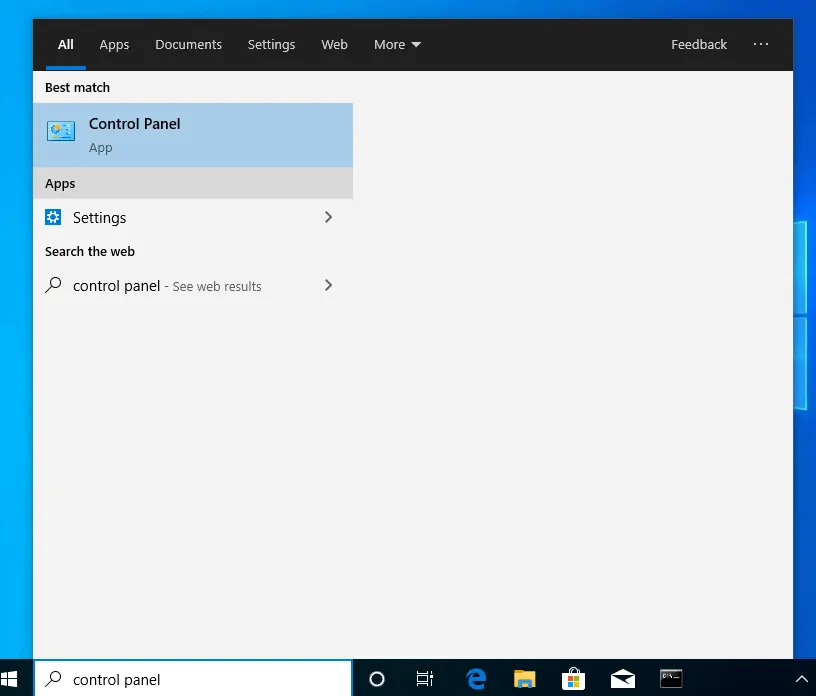 How to Install IIS in Windows 10 from Control Panel