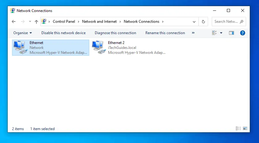 dns address could not be found