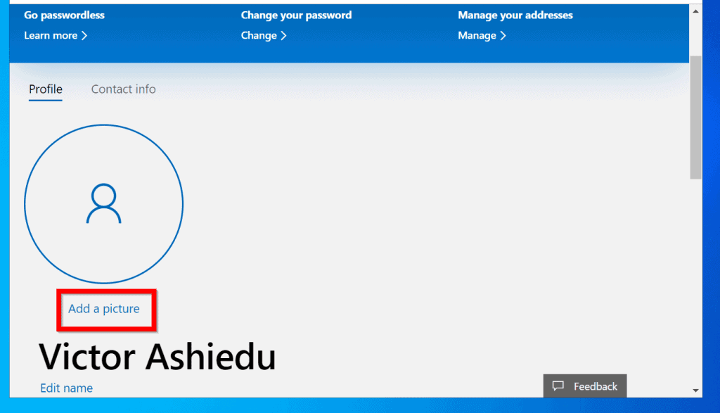 how to change microsoft account picture how to change microsoft account picture