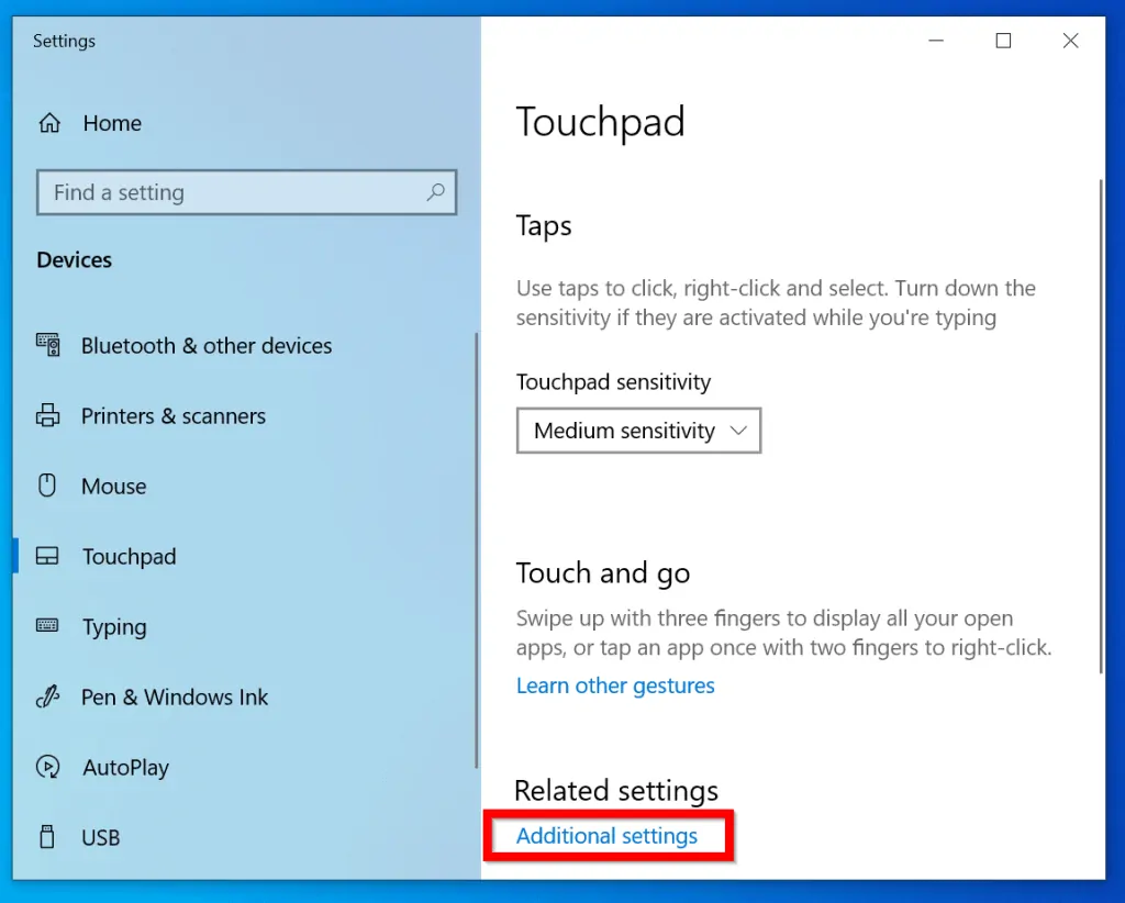 How to Disable Touchpad in Windows 10 in a Dell Laptop