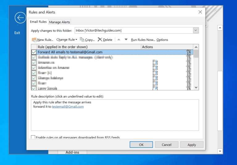 How to Auto Forward Outlook Emails to Gmail