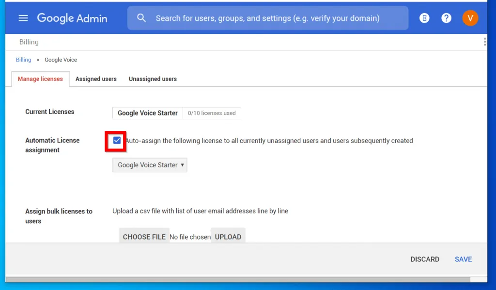 Google Voice Setup: Turn on Google Voice and Assign Voice License 