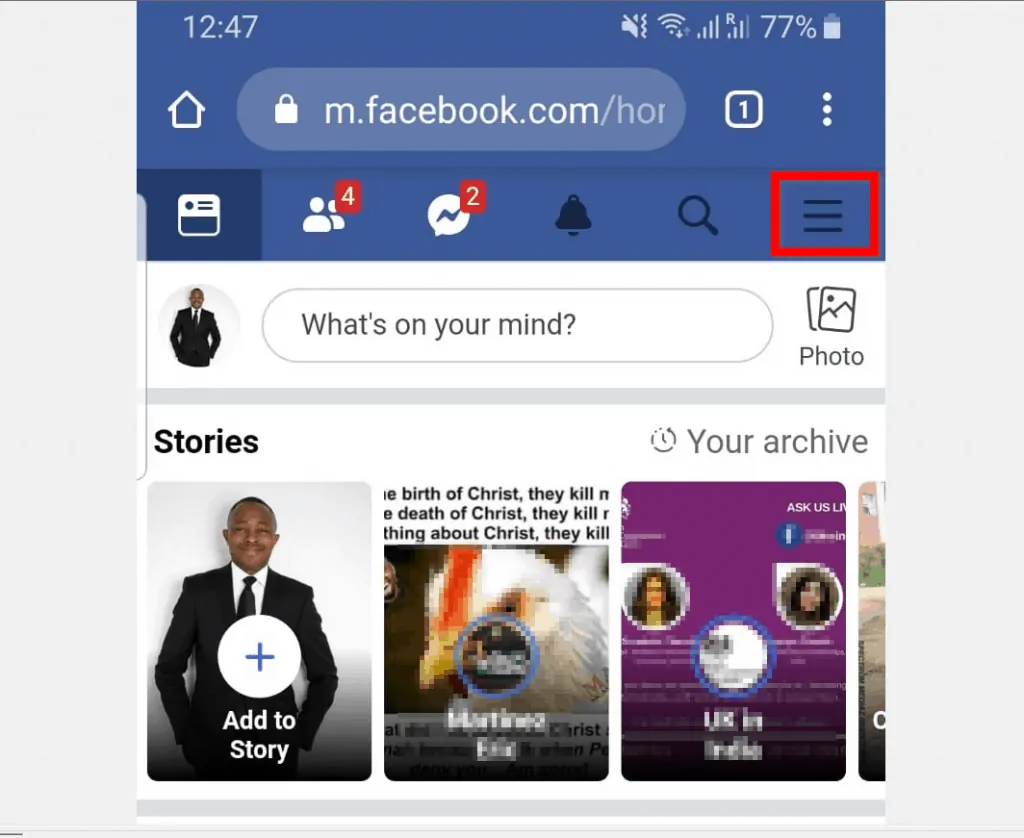 How to Pin a Post on Facebook from a Mobile Phone