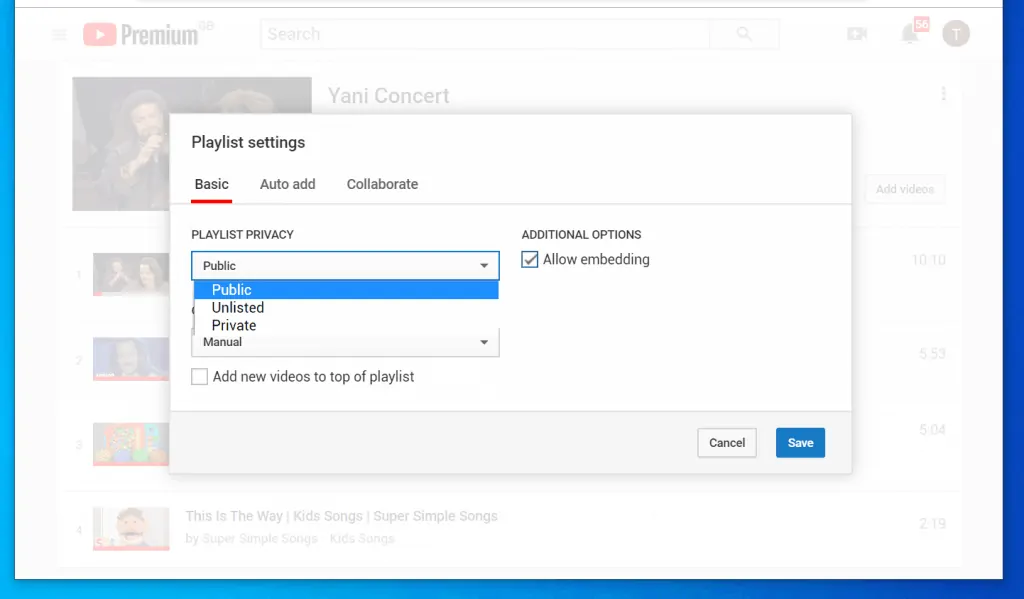 How to Share a YouTube Playlist Itechguides