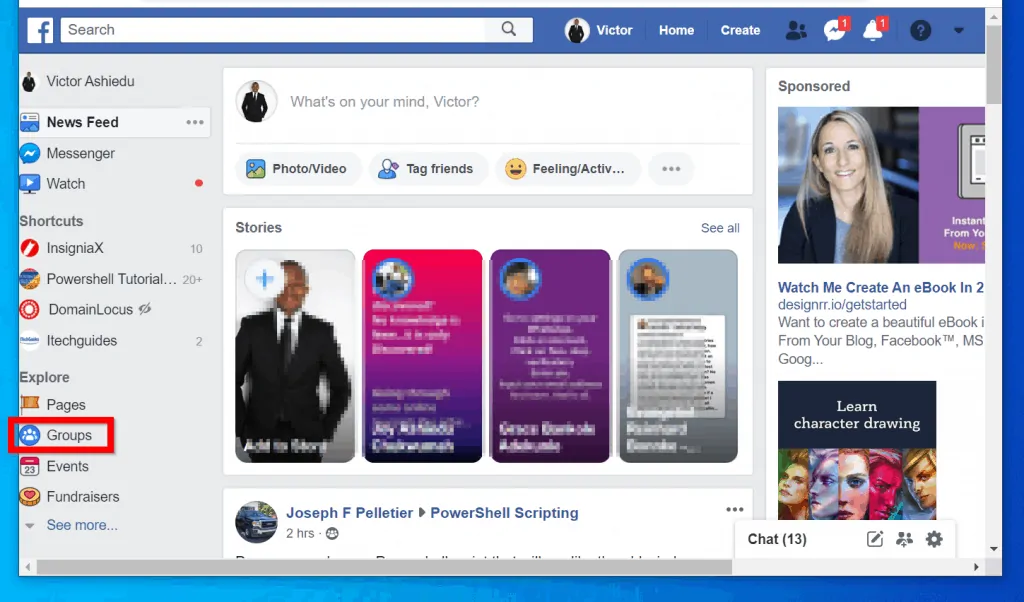 How to Create a Facebook Group from a Browser (Facebook.com)