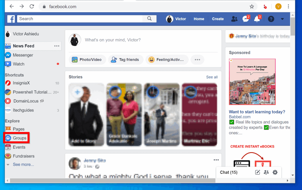 How to Delete a Facebook Group from a PC (Facebook.com)
