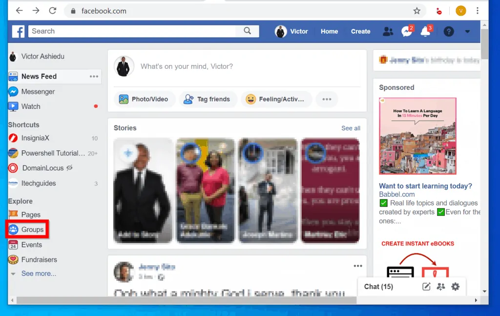 How to Leave a Facebook Group from a PC Browser 
