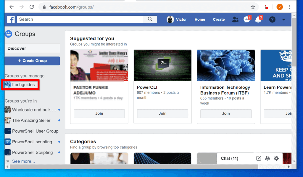 How to Delete a Facebook Group from a PC (Facebook.com)