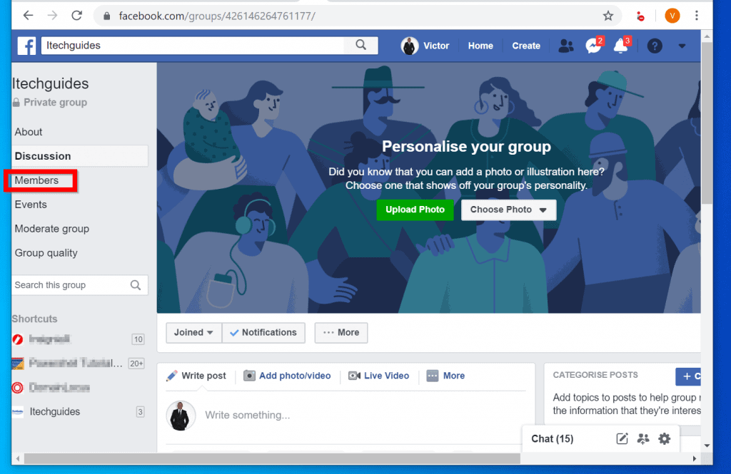 How to Delete a Facebook Group from a PC (Facebook.com)
