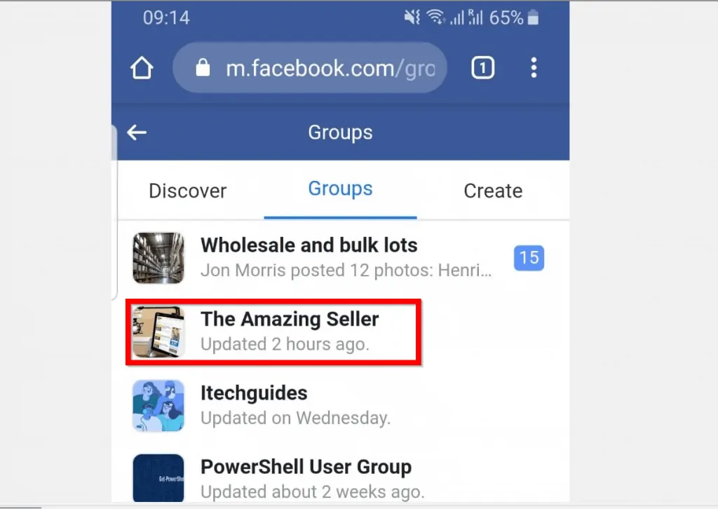 How to Leave a Facebook Group from a Smartphone Browser