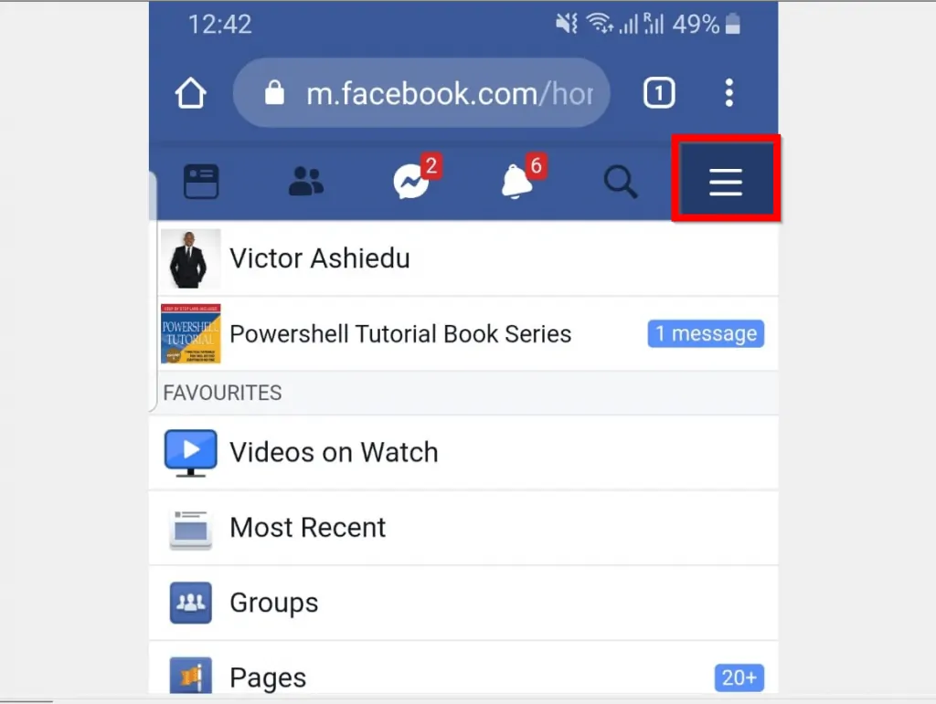 How to Block People on Facebook from a Smartphone's Browser