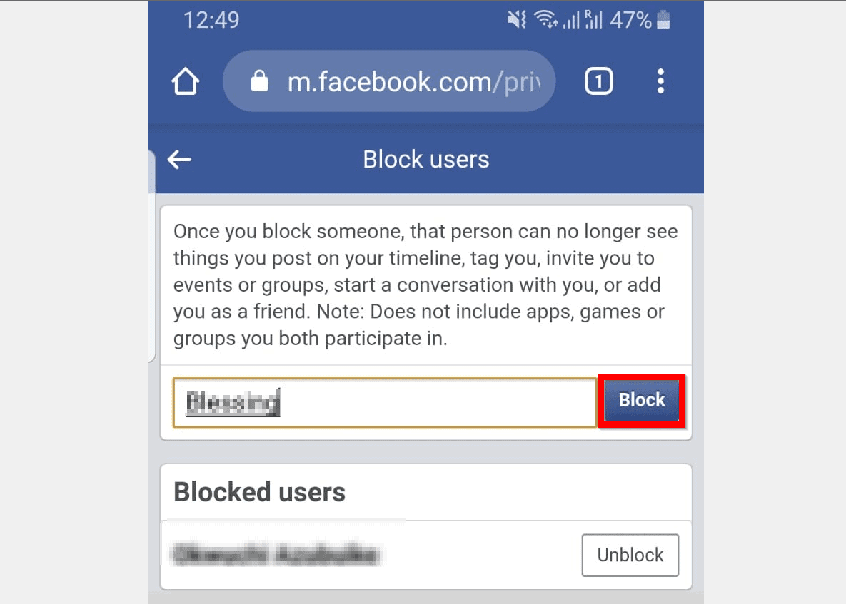 How to Block People on Facebook (from Facebook App or PC)