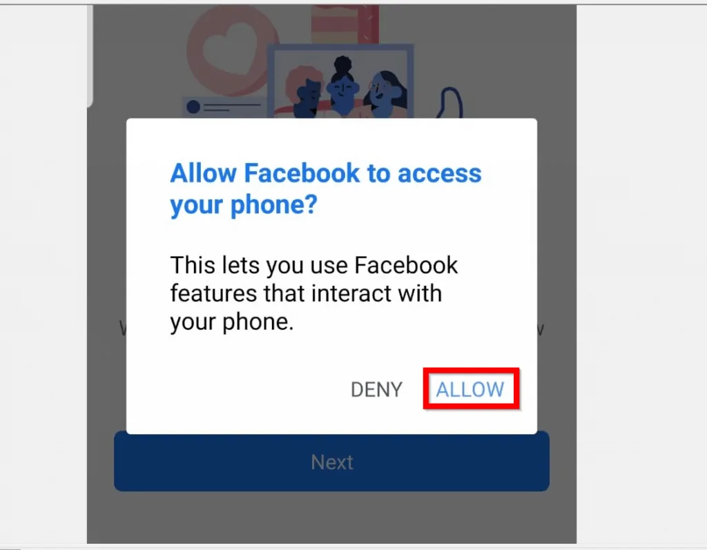 How to Join Facebook from Facebook App