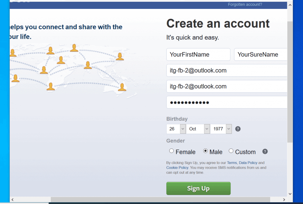 How to Join Facebook from a PC 