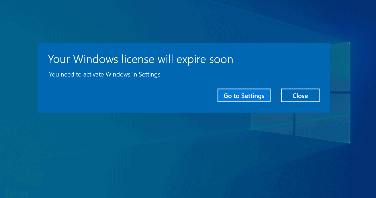 How to Fix "Your Windows License Will Expire Soon" Error