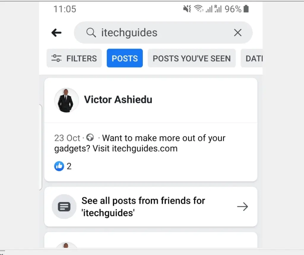 How to Edit a Post on Facebook from the App