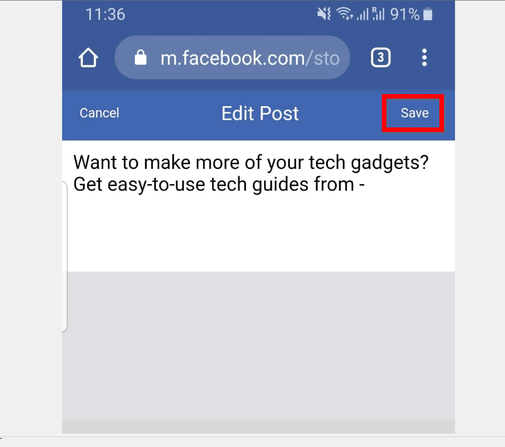 How to Edit a Post on Facebook (from a Smartphone and PC)