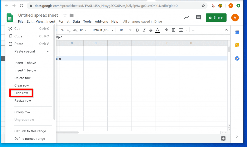 how to resize image in google docs