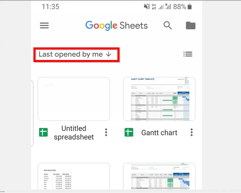 How to Freeze Cells in Google Sheets from Android