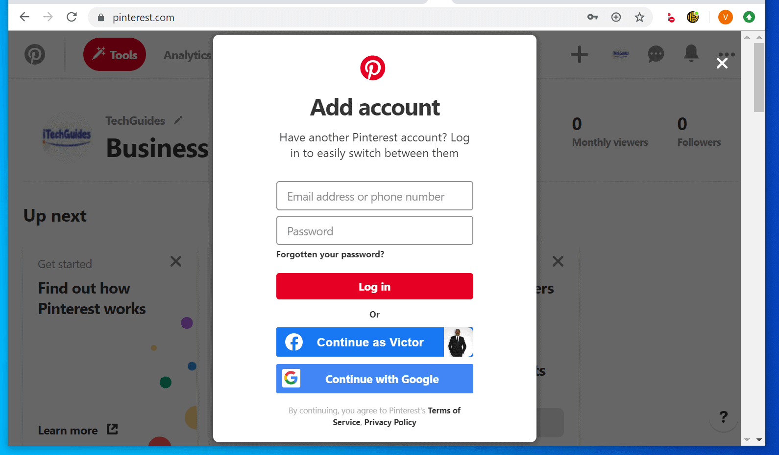 How to Logout of Pinterest from the Apps or Desktop (Pinterest.com)