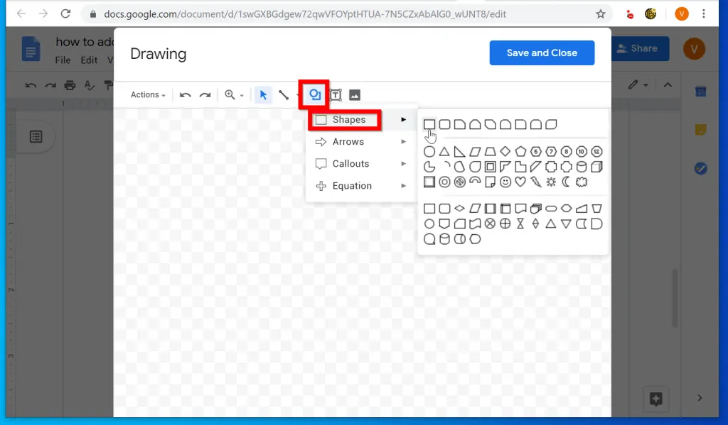 How to Add Borders in Google Docs with Drawing Tool