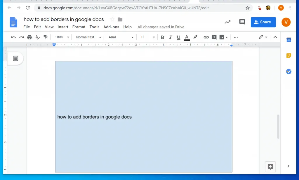 How to Add Borders in Google Docs (2 Methods) Itechguides