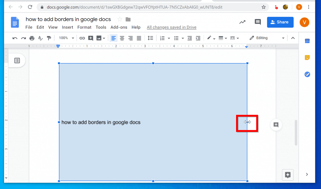 How to Add Borders in Google Docs (2 Methods