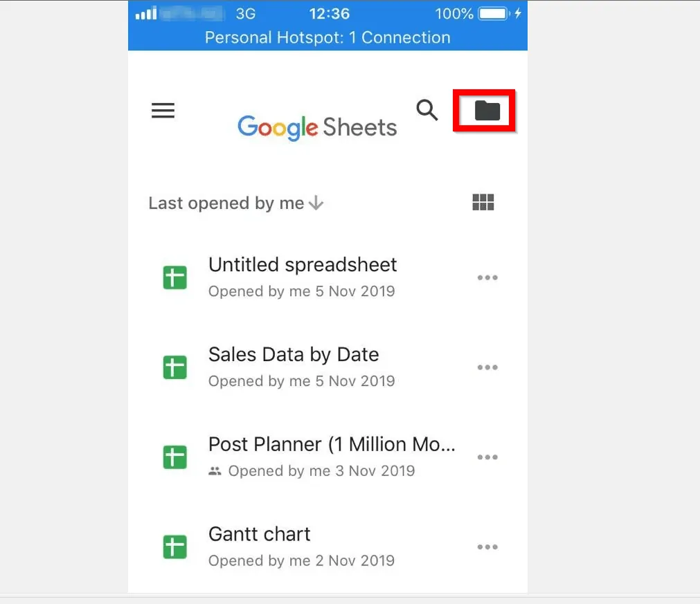 How to Merge Cells in Google Sheets from the iPhone/iPad App 