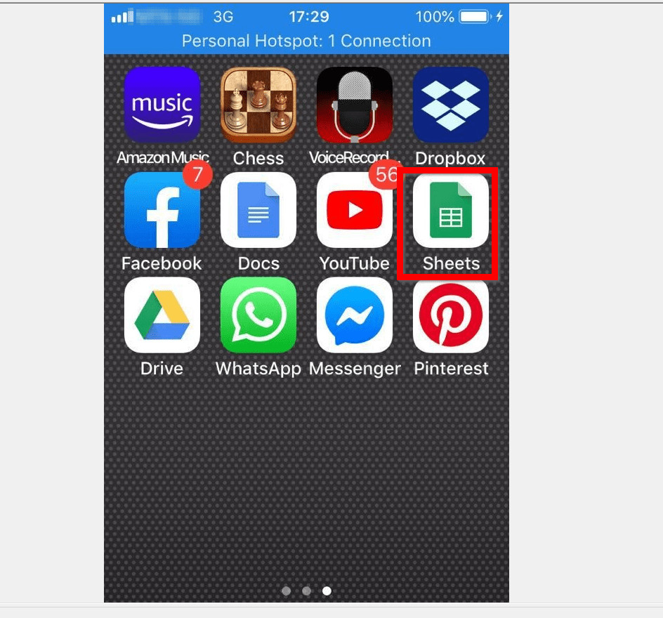 How to Freeze Cells in Google Sheets from iPhone App