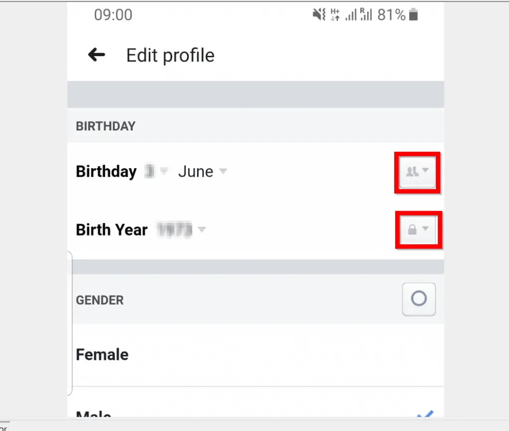 How to Hide Birthday on Facebook (from the App)