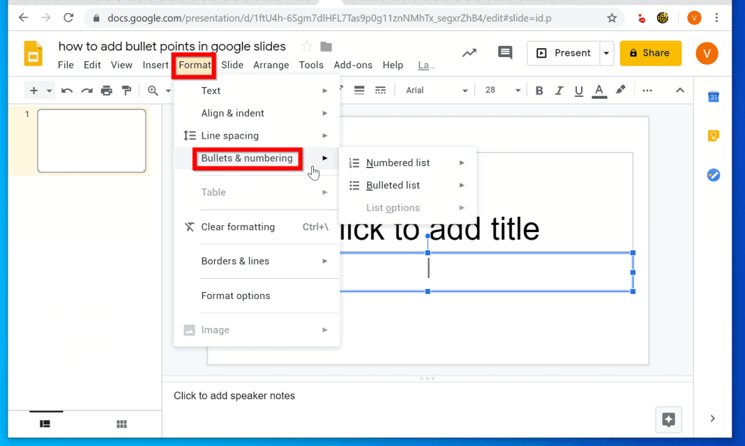 How To Add Bullet Points In Google Slides Android Or IOS Apps Or PC how-to-add-bullet-points-in-google-slides-android-or-ios-apps-or-pc